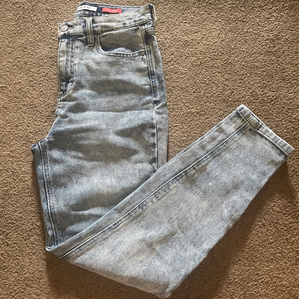 Acid Wash Mom Jeans